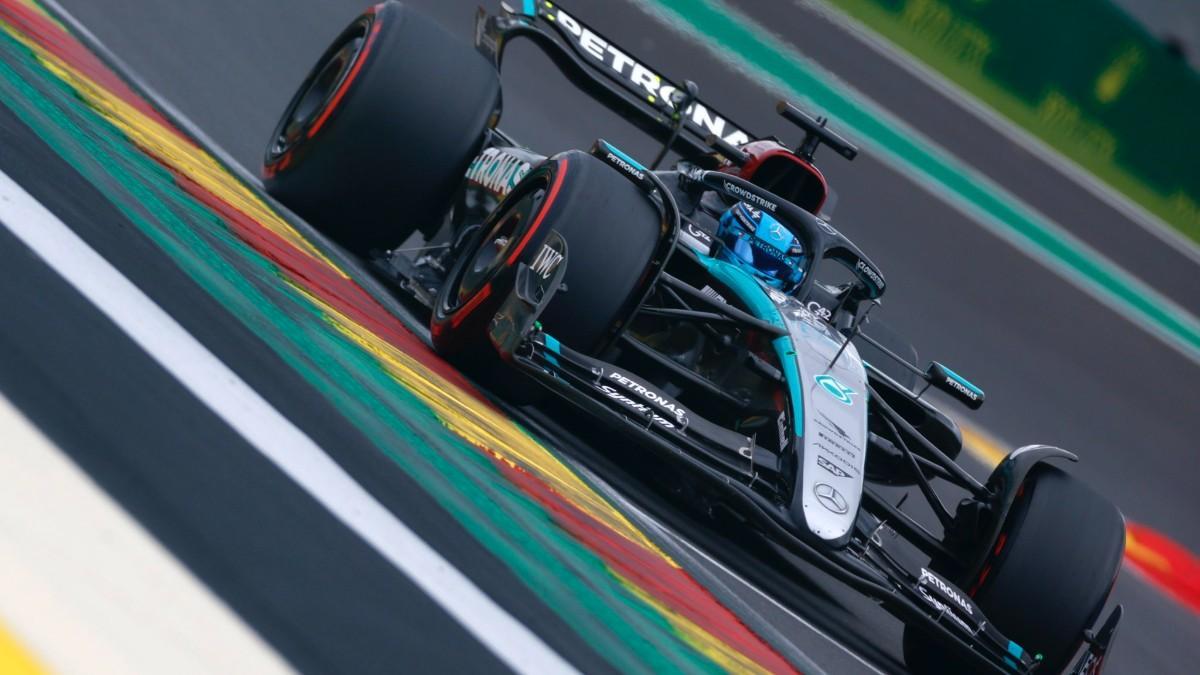 George Russell, ganador del GP de Bélgica