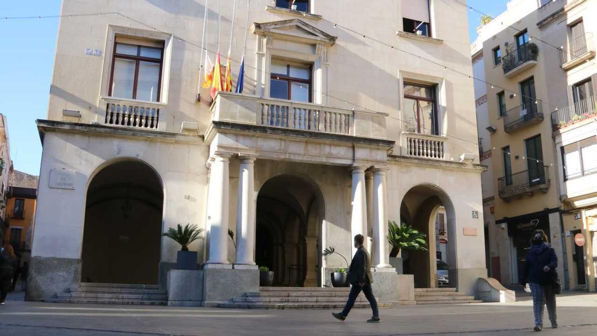 Façana de l&#039;Ajuntament de Figueres