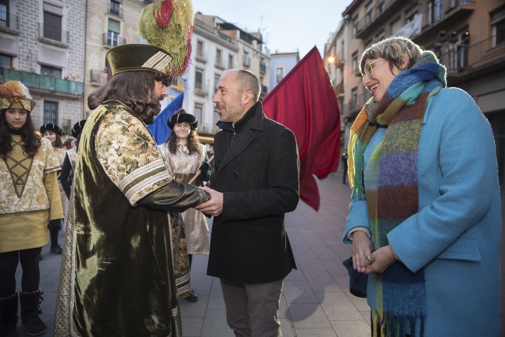 El príncep Assuan recull les cartes als Reis