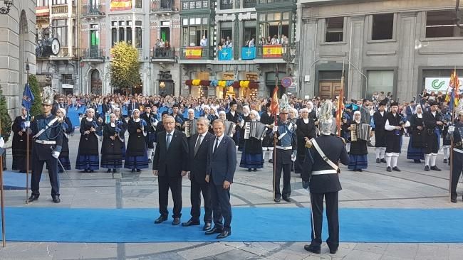 Alfombra azul de los premios "Princesa de Asturias" 2017