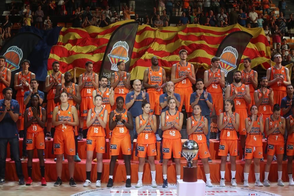 Así fue la presentación del Valencia Basket