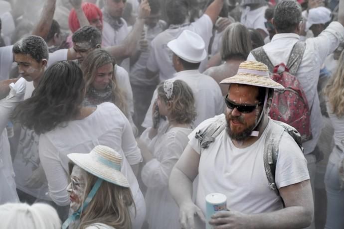 LAS PALMAS DE GRAN CANARIA  04-03-19  LAS PALMAS DE GRAN CANARIA. CARNAVAL 2019 LAS PALMAS DE GRAN CANARIA. Carnaval tradicional LPGC 2019. Polvos. FOTOS: JUAN CASTRO