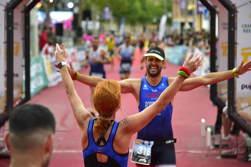 Llegada del triatlón de Fuente Álamo (I)