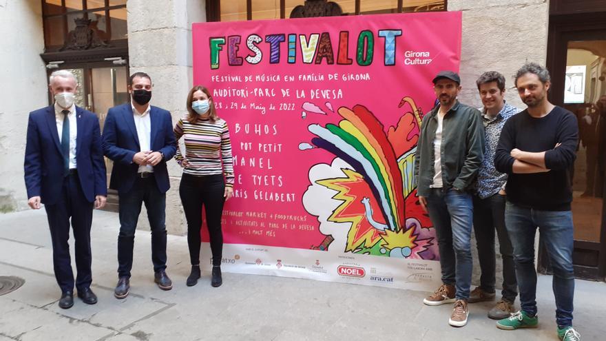 Manel, Buhos, El Pot Petit i Dàmaris Gelabert actuaran al Festivalot