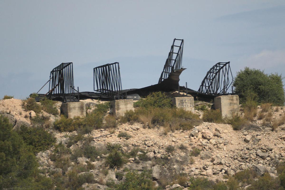 Sabotaje al toro de Osborne en Tavernes de la Valldigna