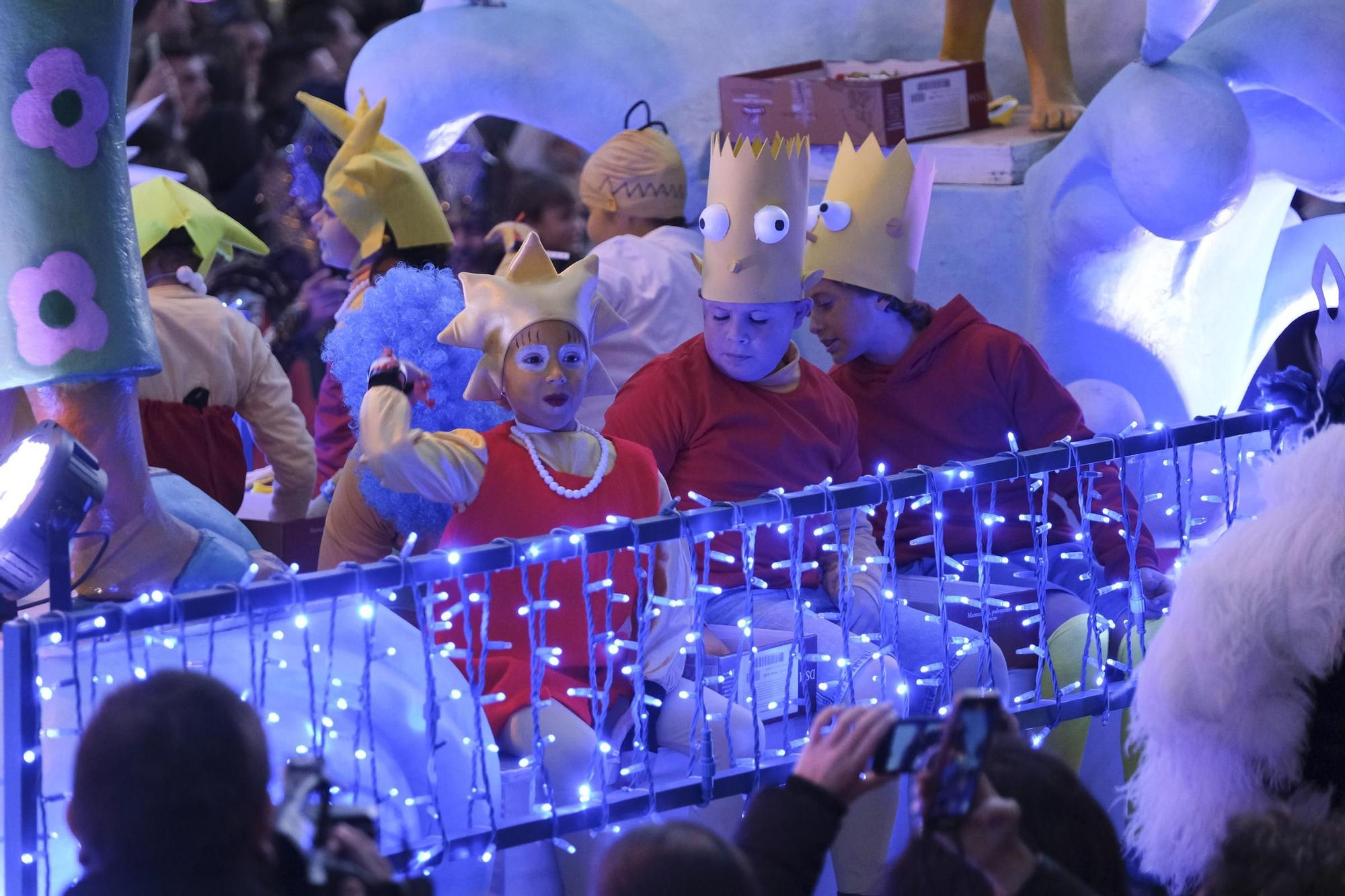 La Cabalgata de los Reyes Magos de Málaga 2024, en imágenes