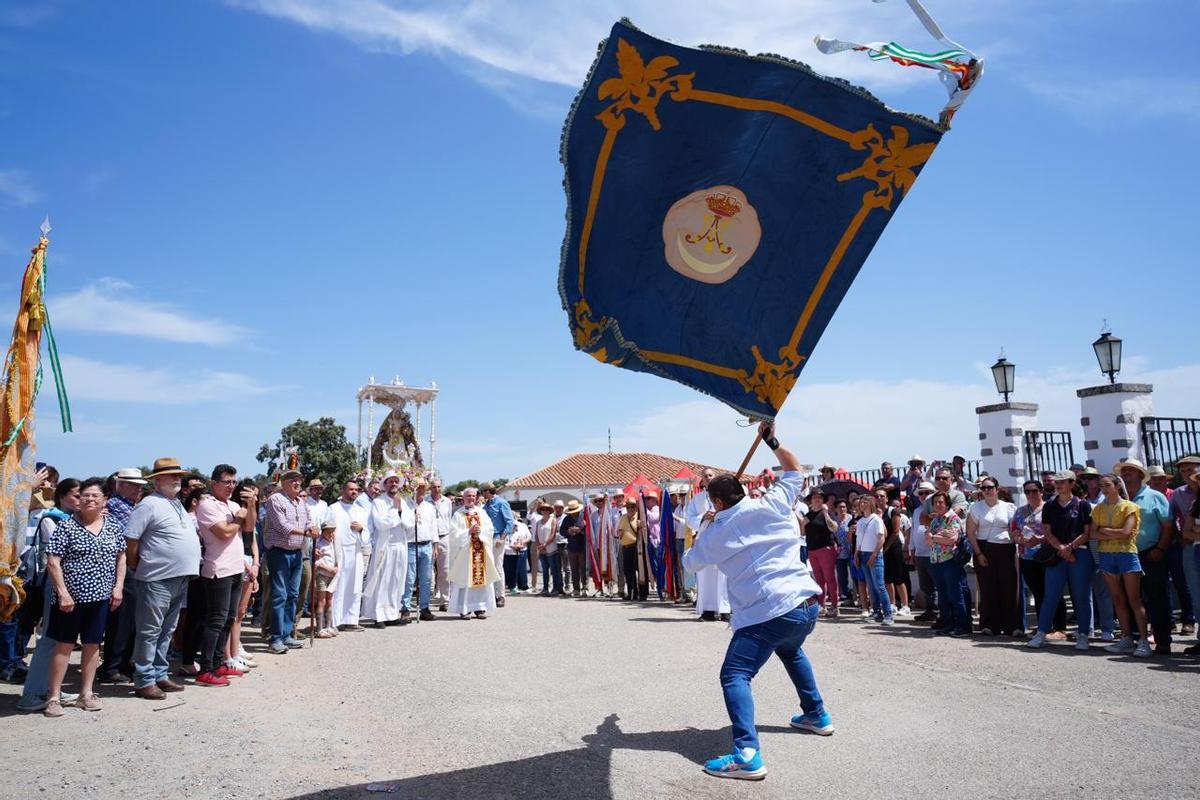 Villanueva de Córdoba recibe a la Virgen de Luna