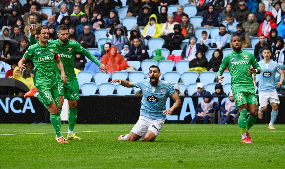 El Celta-Leganés, en imágenes