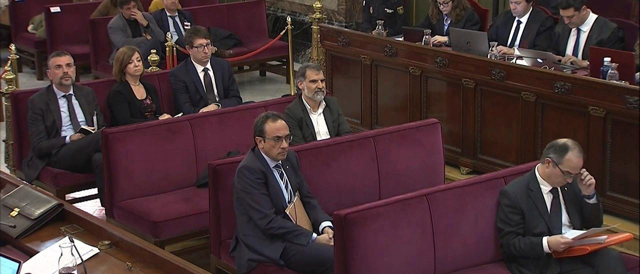 Una imagen del juicio del procés en el Tribunal Supremo