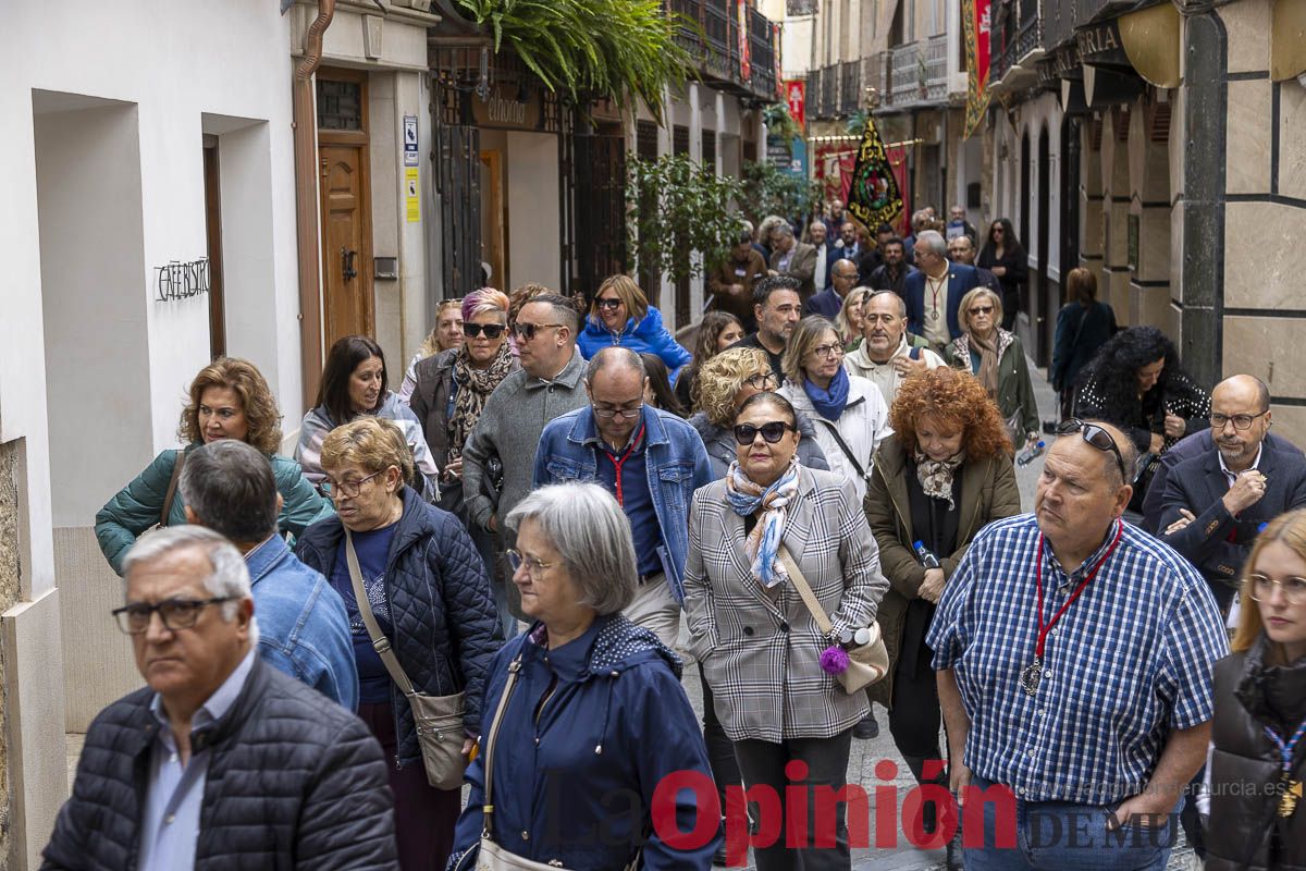 Cofradías y Hermandades de Semana Santa Peregrinan a Caravaca