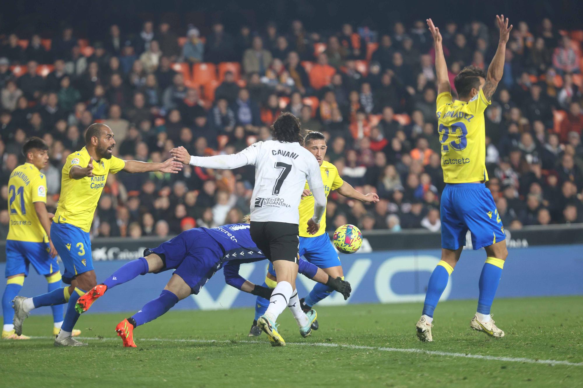 Valencia - Cádiz en imágenes