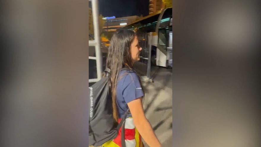 El divertido comentario de Claudia Pina tras la final: "Hoy a dormir"