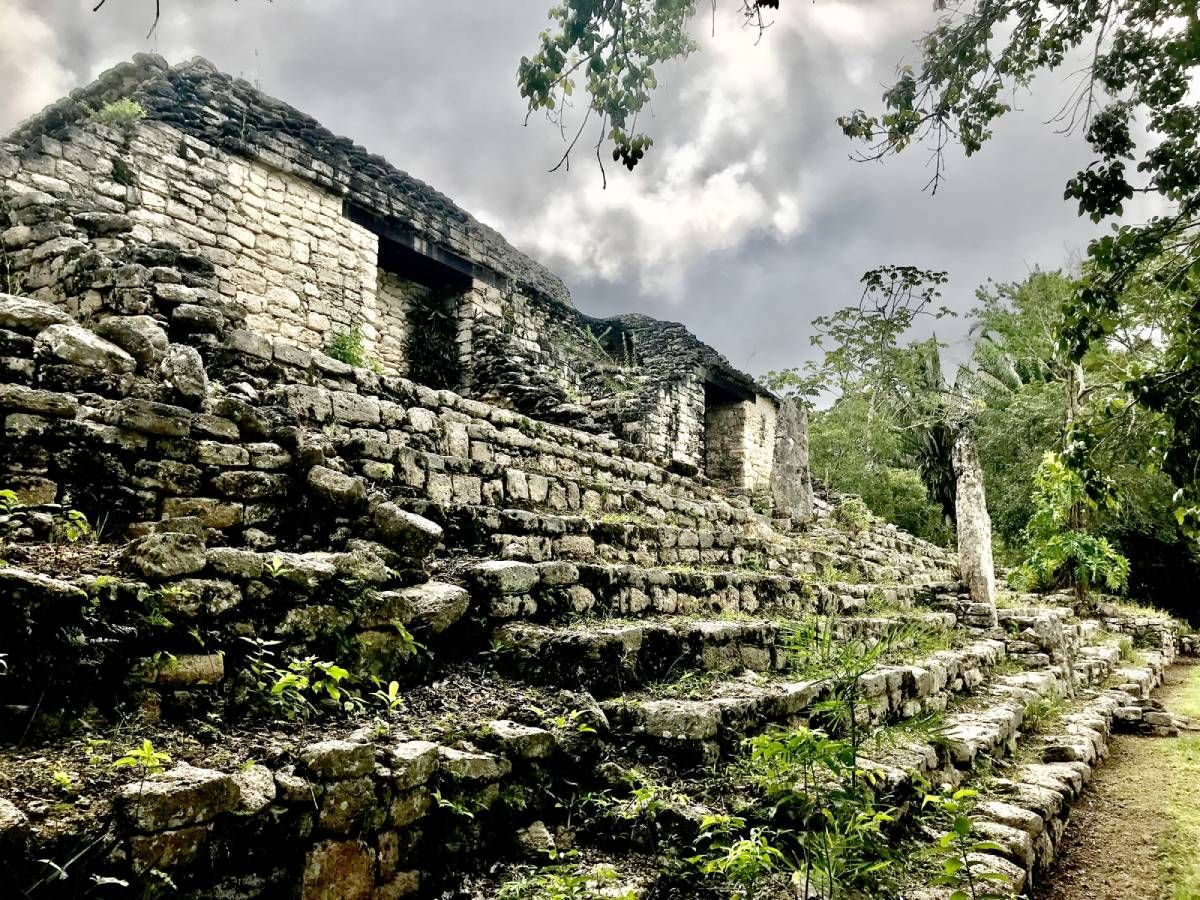 El Templo de Kohunlich, en Bacalar