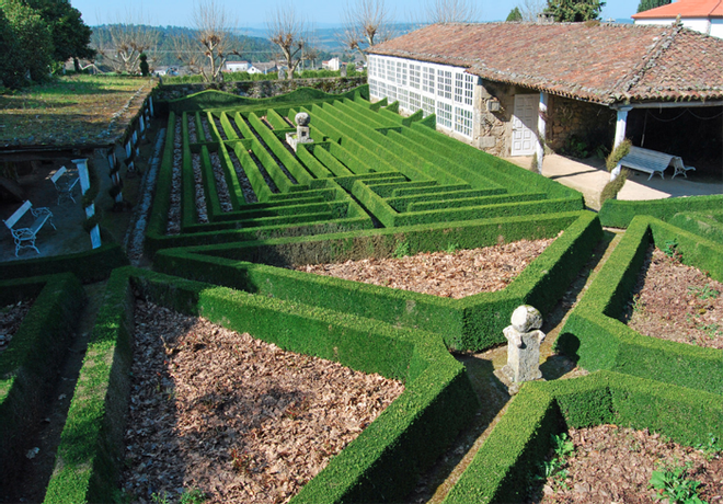 Jardín Francés, Camelias, Pazo de Oca