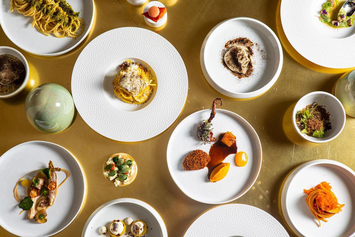 Una muestra de la variada propuesta gastronómica del Follie de Roma.