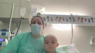 Diego sigue luchando contra la leucemia desde Badajoz: "Gracias por no soltarnos de la mano"