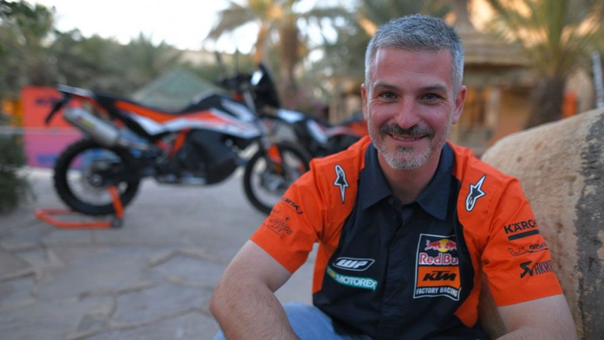 Jordi Viladoms es el responsable deportivo de los equipos KTM, Husqvarna y Gas Gas en el Dakar