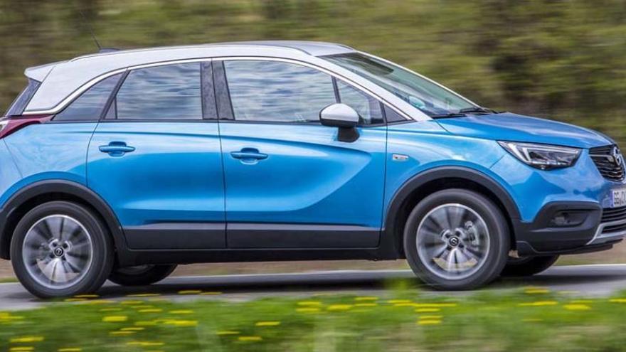 El Opel Crossland X.