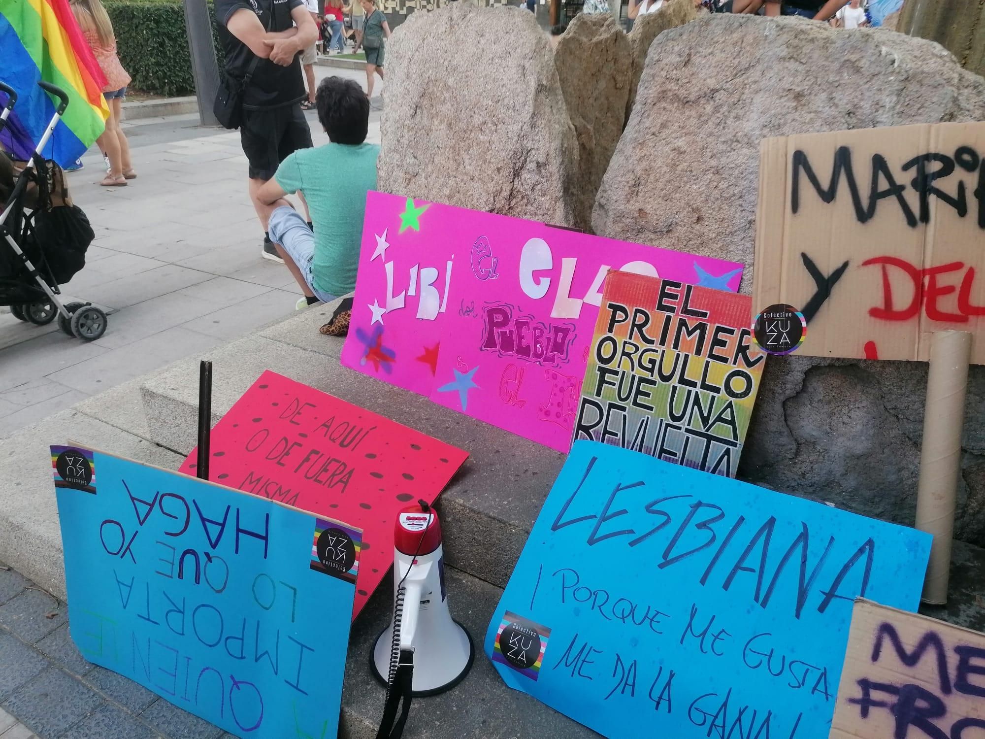 Primera manifestación del Orgullo LGTBIQ+ en Zamora