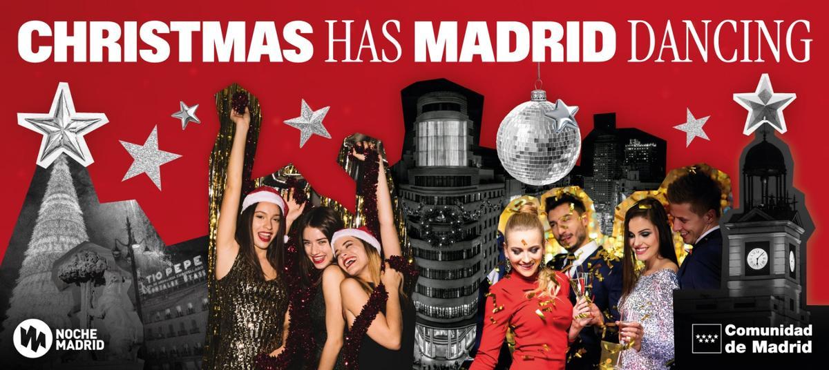 La Comunidad de Madrid y Noche Madrid lanzan la campaña 'Madrid baila en Navidad' para proyectar el "estilo de vida madrileño en Francia, Italia, Reino Unido y México.
