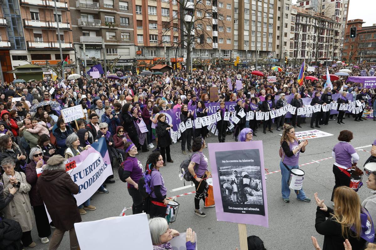 La manifestación del año pasado en Gijón.