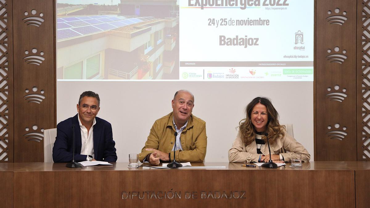Presentación de Expoenergea en la Diputación de Badajoz.