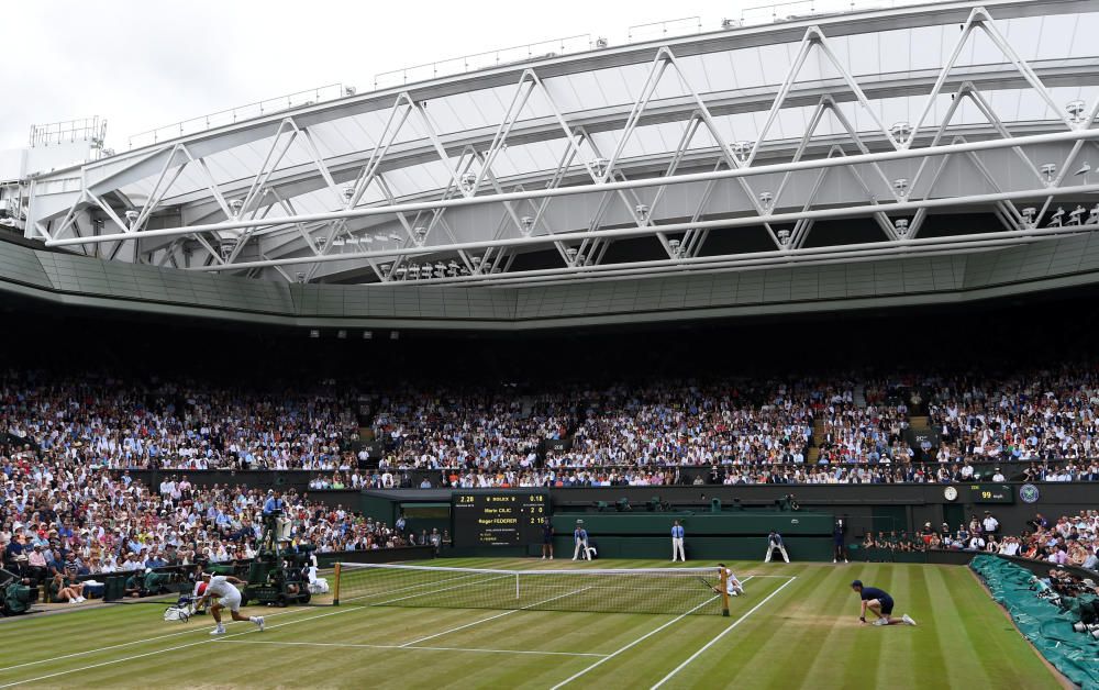 Final de Wimbledon: Federer - Cilic