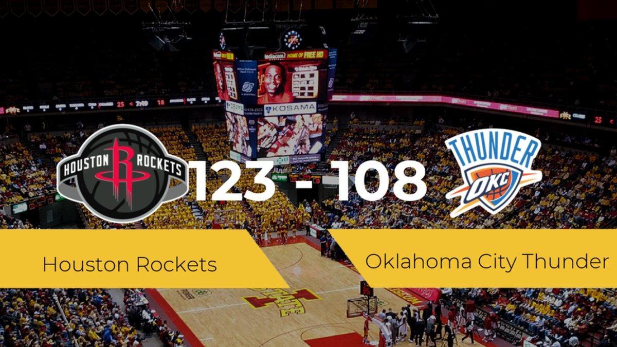 Houston Rockets vence a Oklahoma City Thunder (123-108)