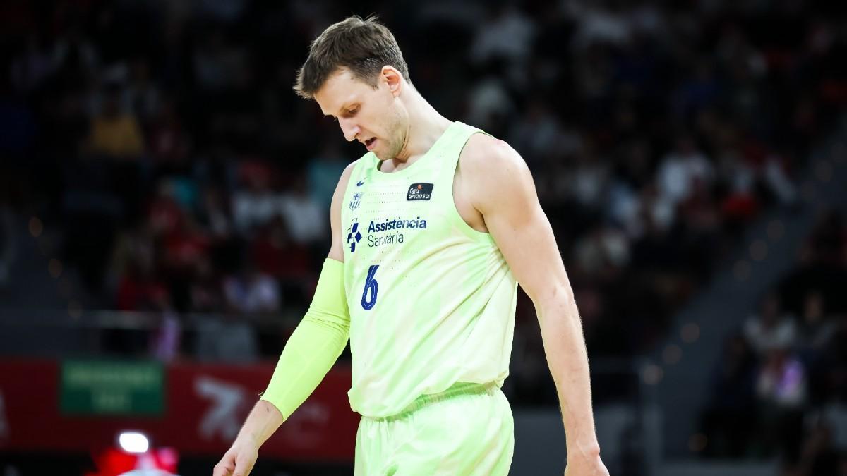 Jan Vesely se ha perdido 31 partidos con el Bar?a esta temporada