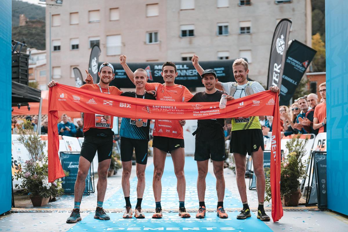 El Top 5 masculino de la pasada Marató dels Dements