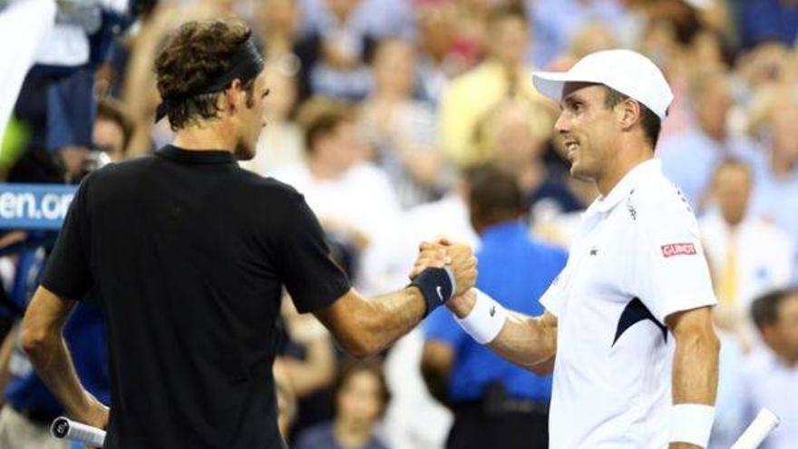 Federer despide a Bautista Agut del Open de EEUU