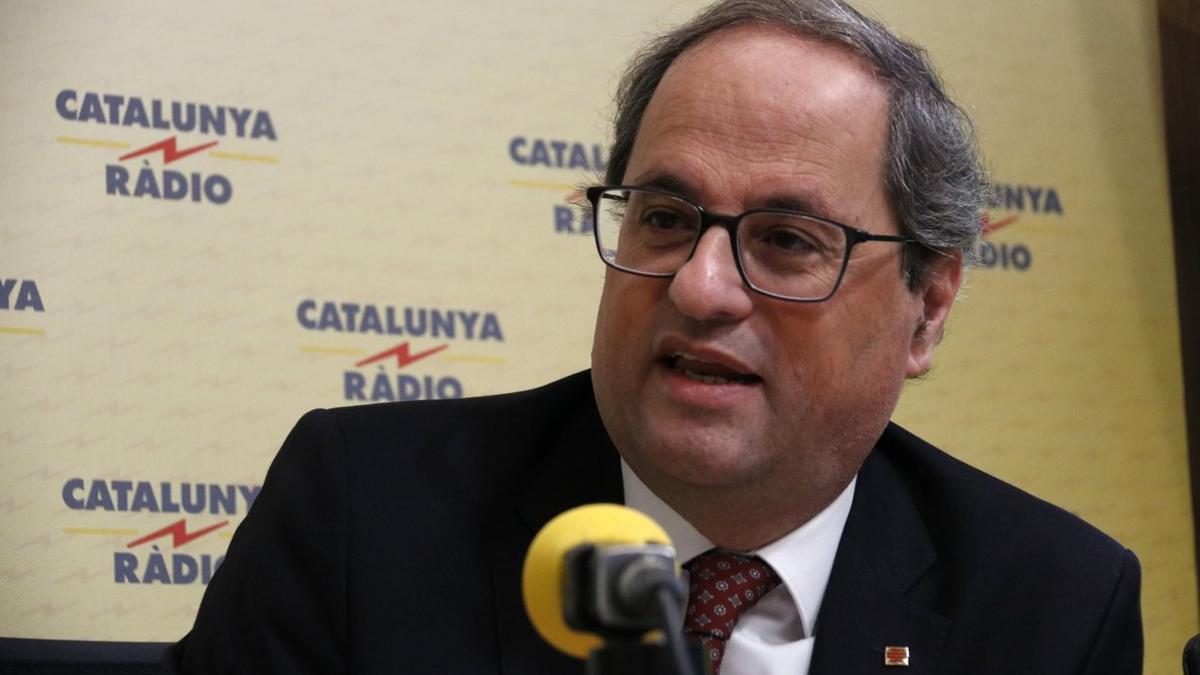 Quim Torra en Catalunya Ràdio