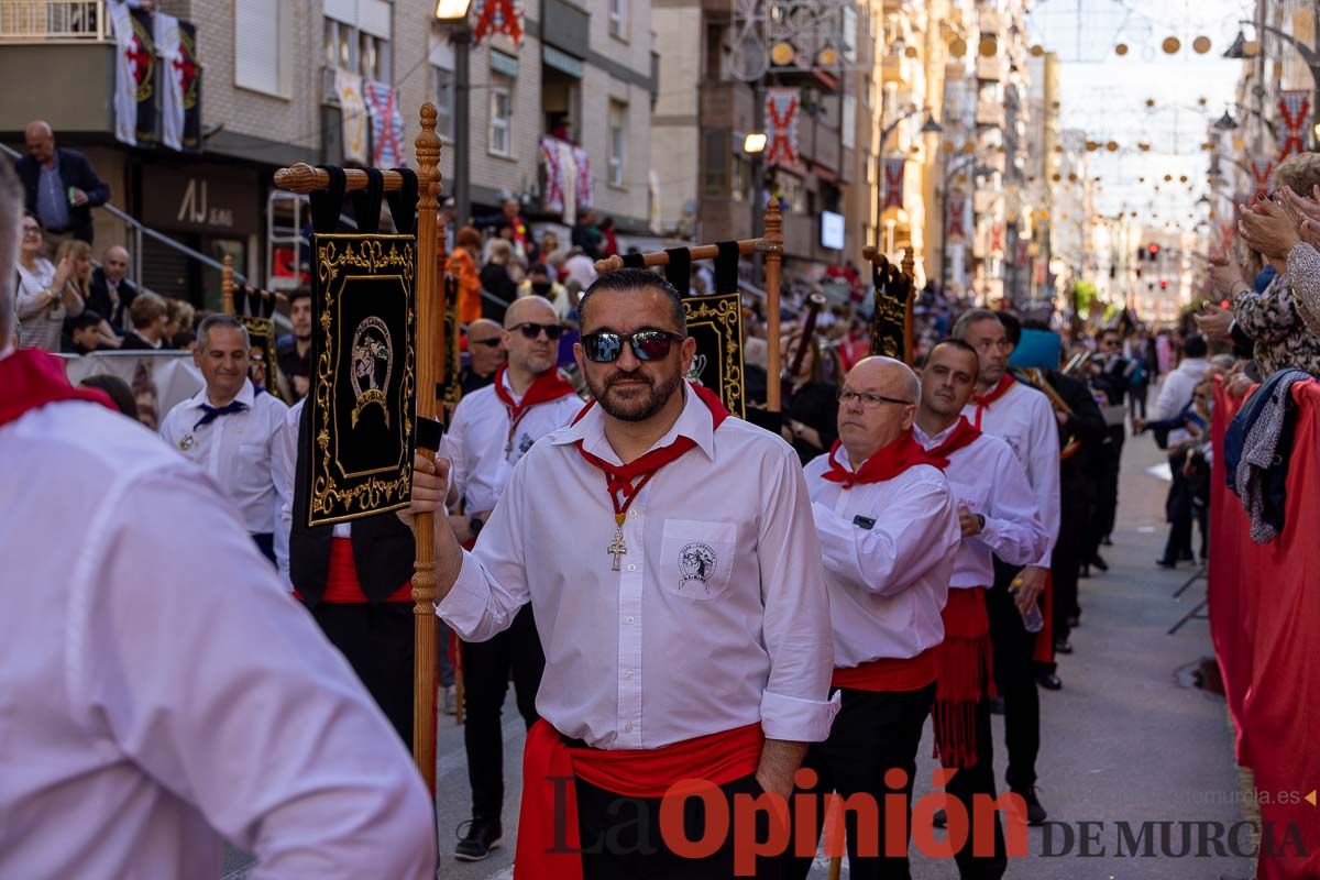 Procesión de subida a la Basílica en las Fiestas de Caravaca (Bando de los Caballos del vino)