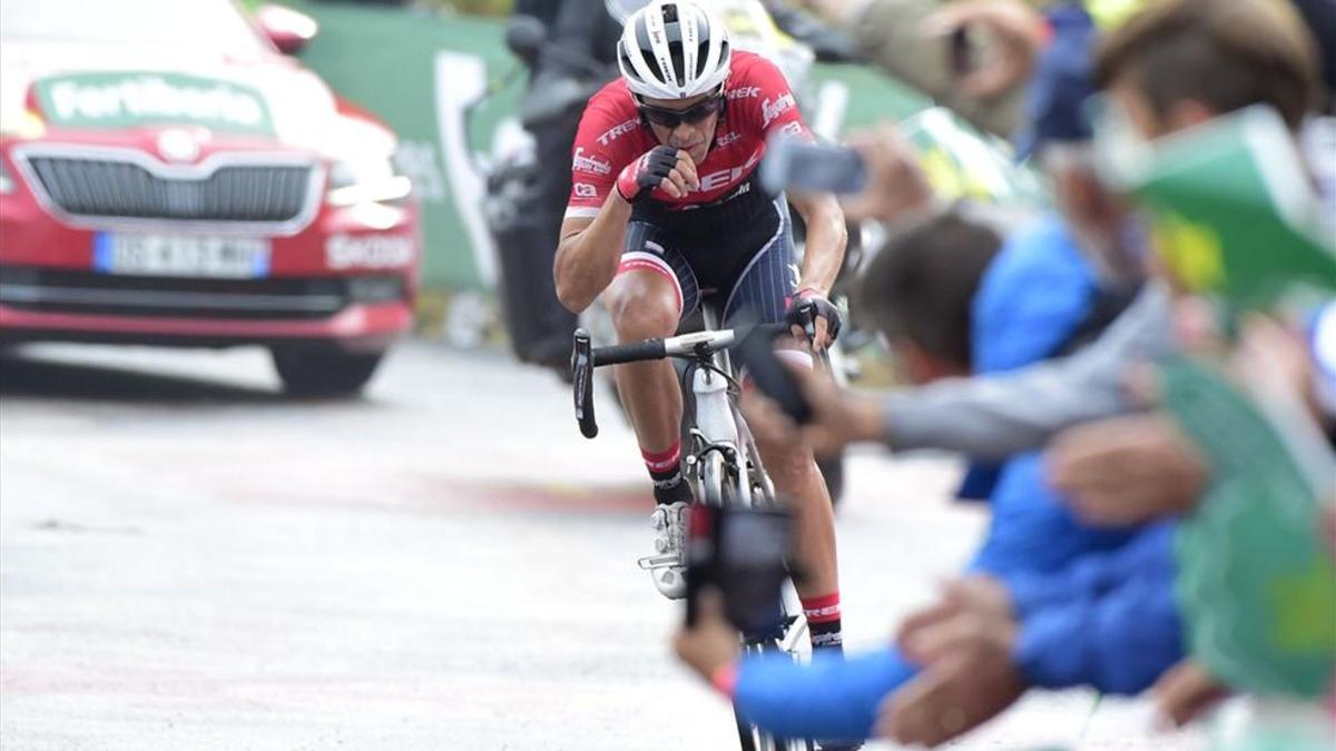 Contador está dando espectáculo en la Vuelta