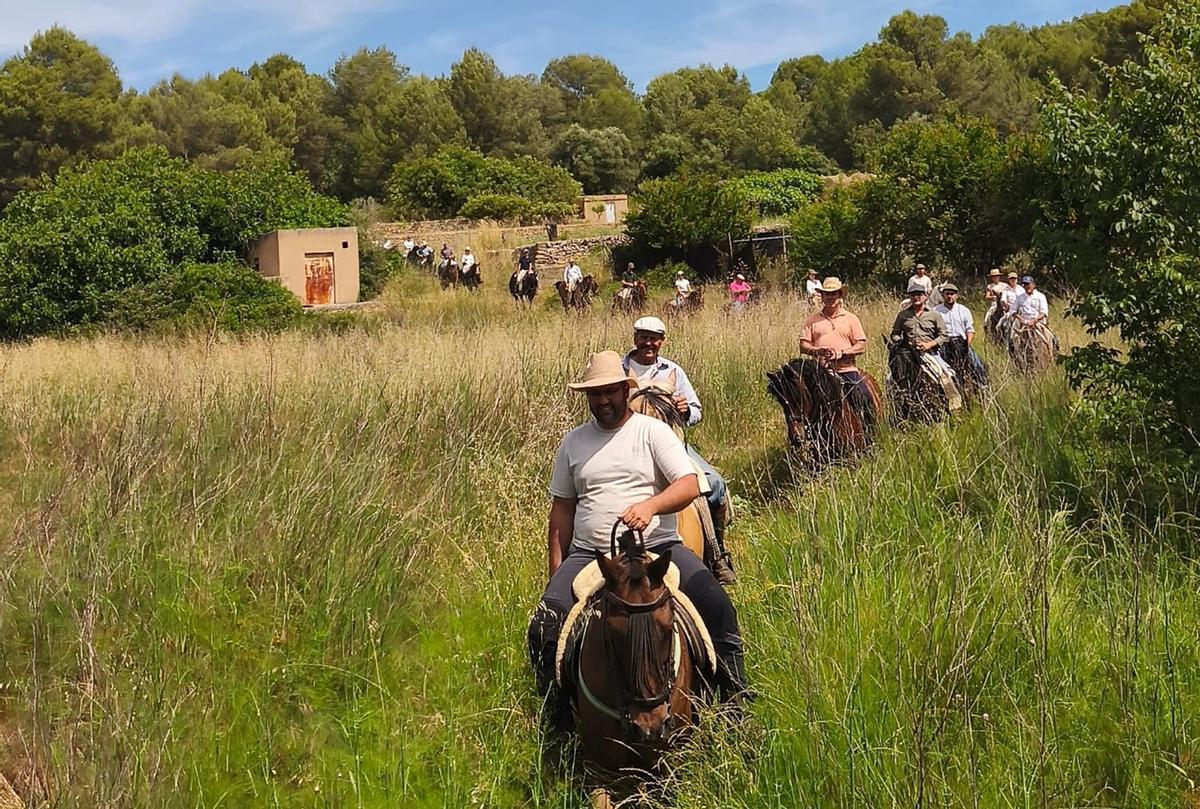 Club Hípic La Ferradura de l’Alcora ha encabezado la oprganización de la vuelta.