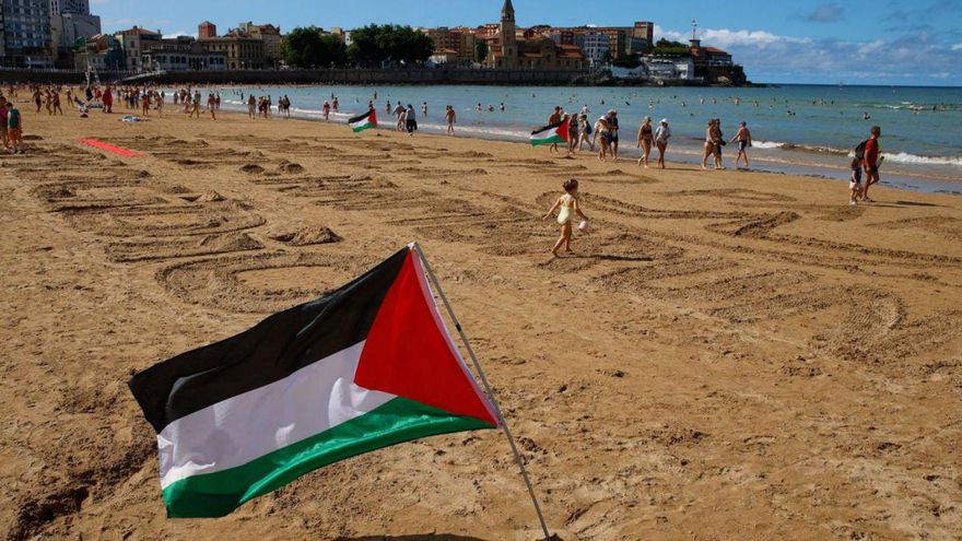 Solidaridad con Gaza en la Escalerona | JUAN PLAZA
