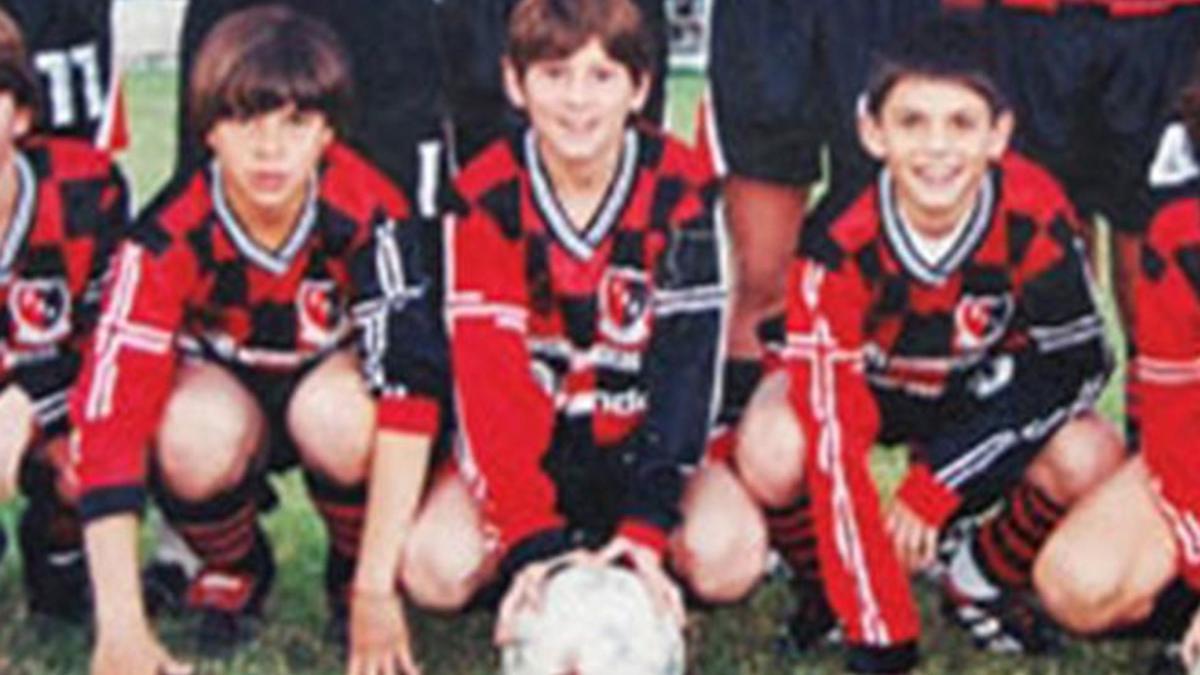 Leo Messi, en su etapa en Newell's Old Boys