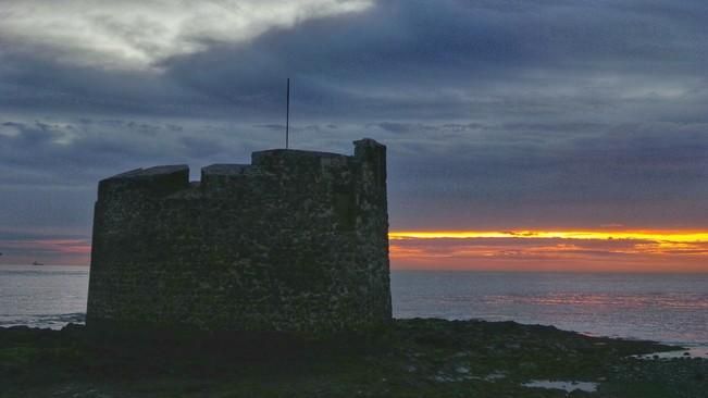 Amanecer en el barrio marinero de San Cristóbal (2/12/16)