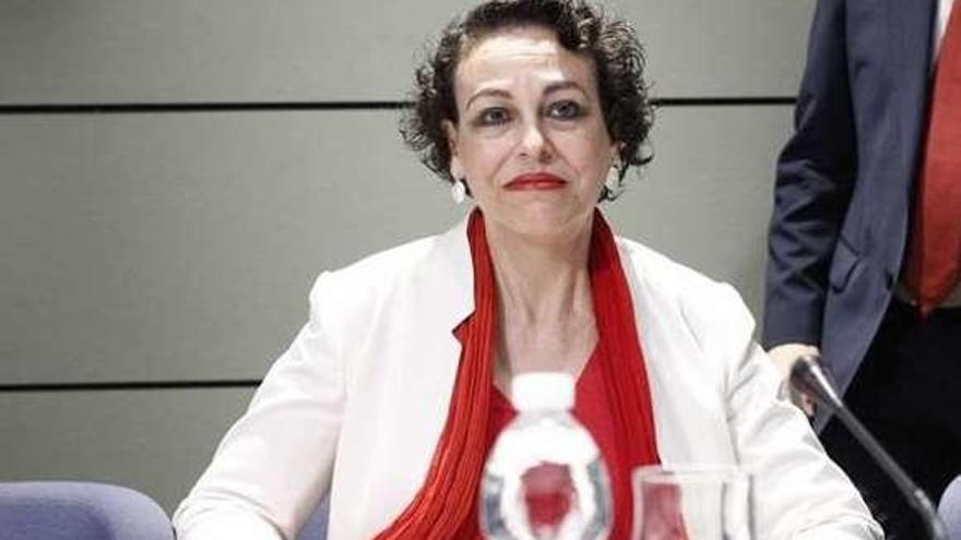 La ministra de Trabajo, Magdalena Valerio.