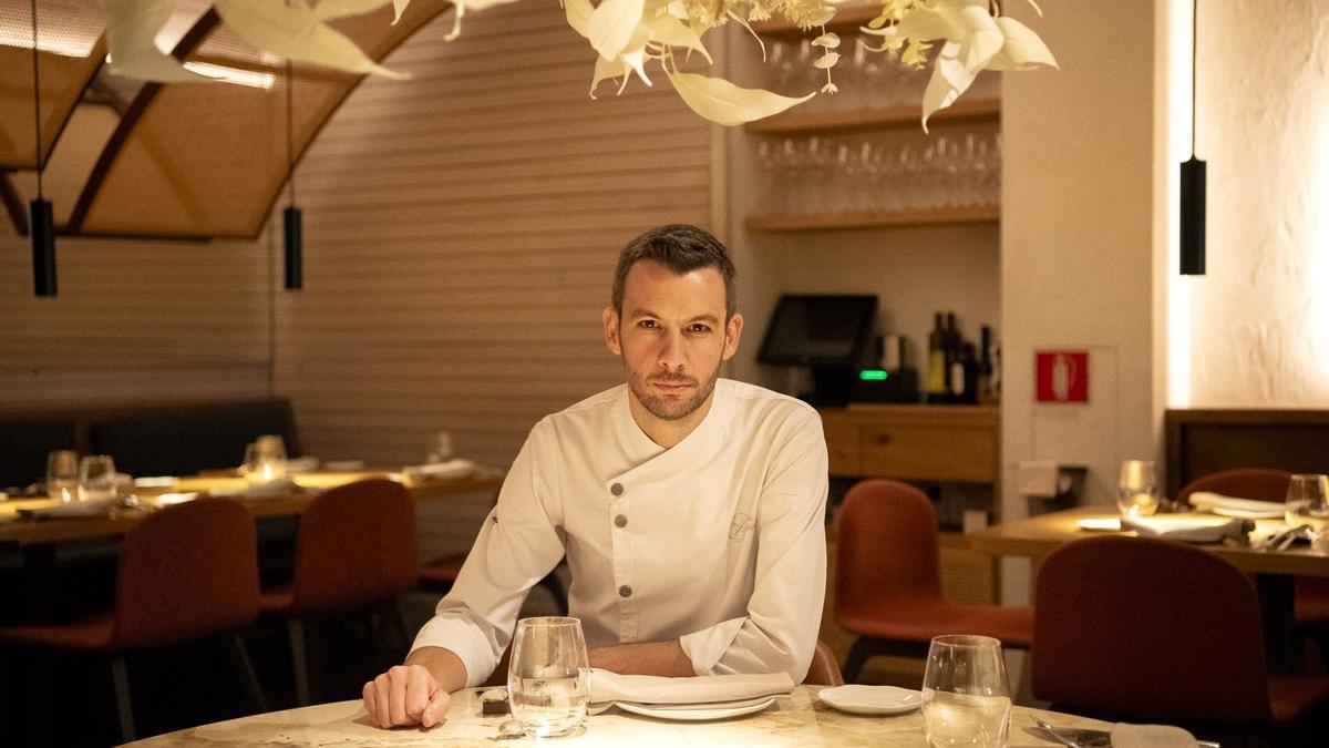 Nil Dulcet, en el restaurante Compartir Barcelona.