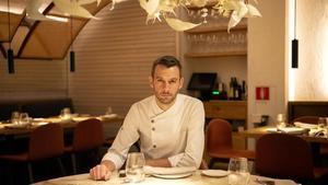 Nil Dulcet, en el restaurante Compartir Barcelona.