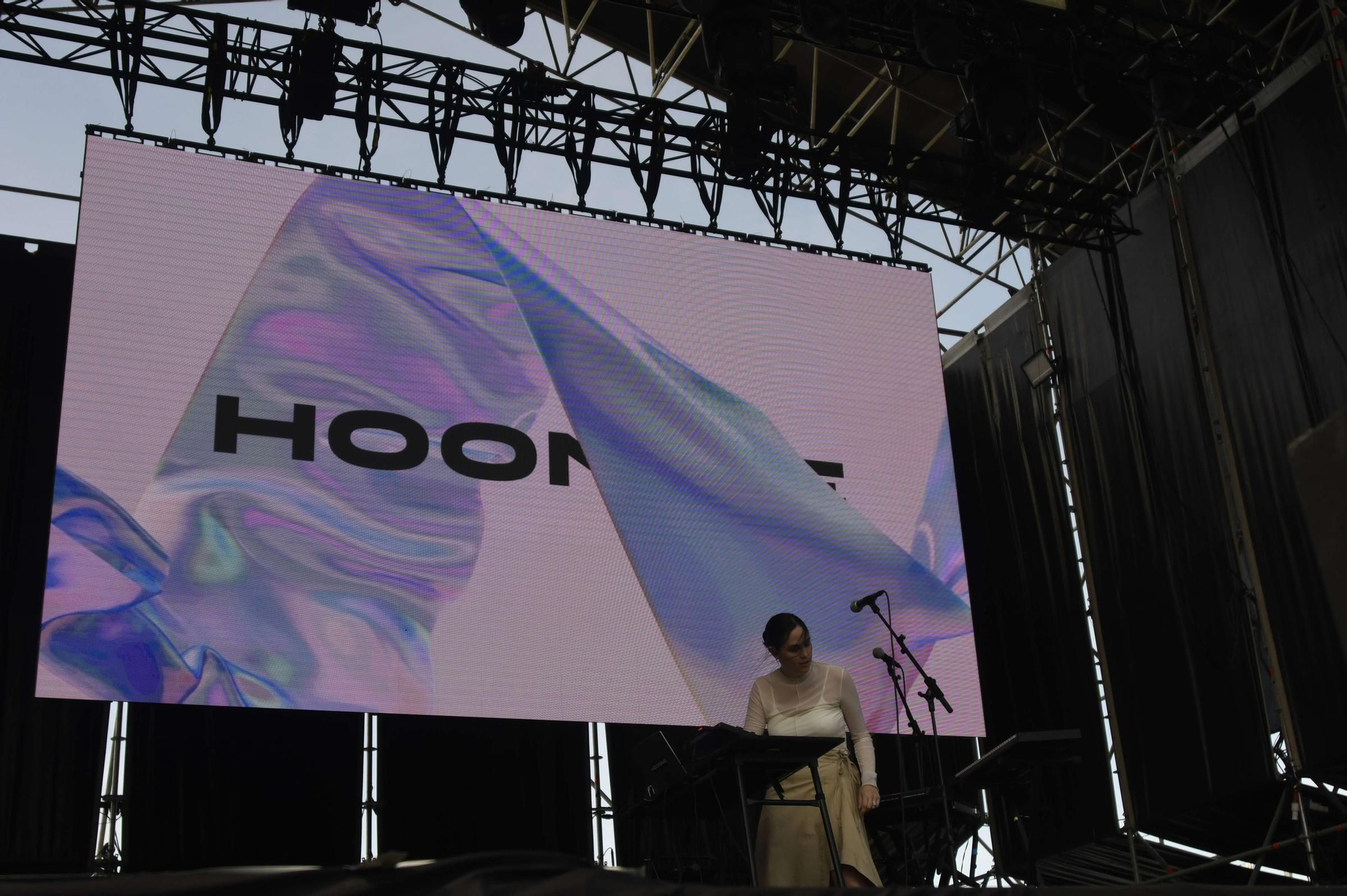 Concierto de Hoonine en el Warm Up 2024