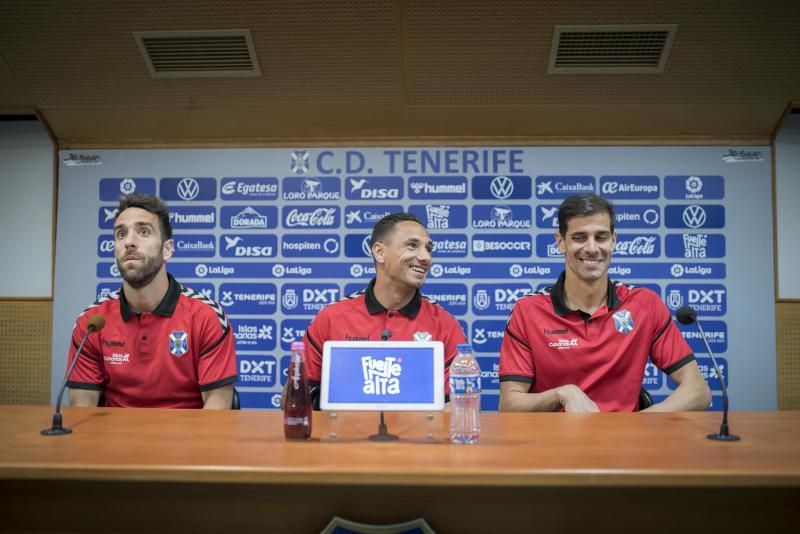 Rueda de prensa de Suso Santana, Dani Hernández y Carlos Ruiz por la renovación de sus contratos  | 27/02/2020 | Fotógrafo: Carsten W. Lauritsen