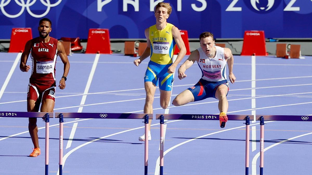 Ver correr a Karsten Warholm es una regalo para la vista