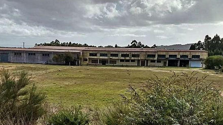 Vista del exterior de las instalaciones de A Garrocha.