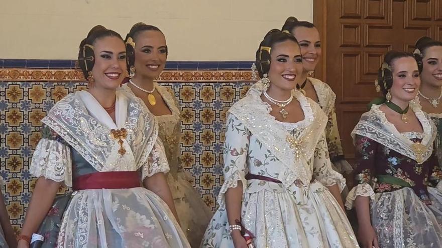 Las candidatas a Falleras Mayores de València se presentan en sociedad