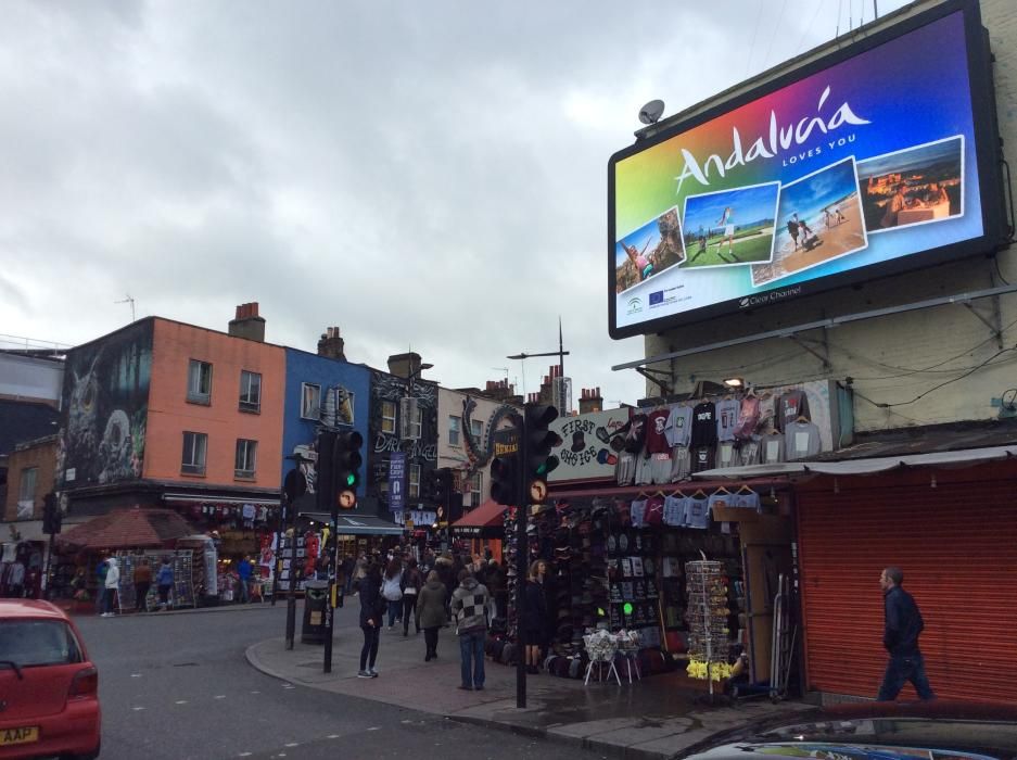 Andalucía se promociona en Candem Town