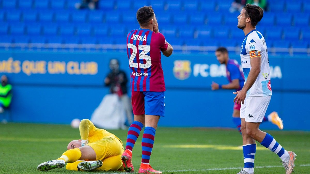 El Barça B empata sin goles ante el Alcoyano