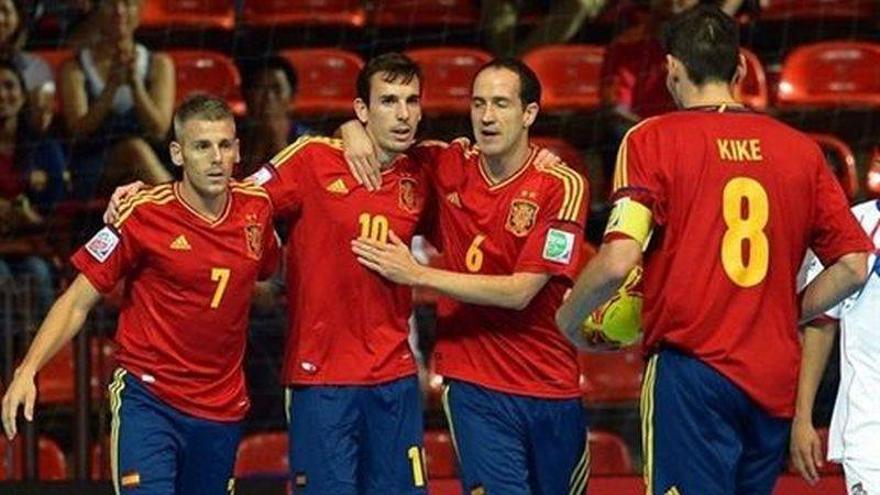 España disputará la final del Mundial de fútbol sala tras golear a Italia