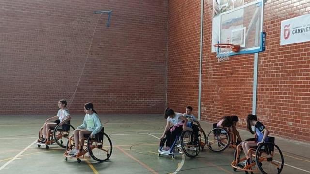 Los alumnos participaron en las modalidades del programa ‘Adapta’.